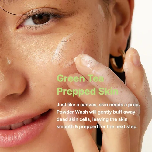 Скраб для лица By Wishtrend Green Tea & Enzyme Powder Wash, 110 г