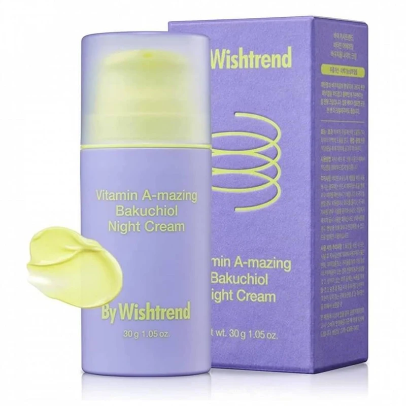 Крем для лица By Wishtrend Vitamin A-mazing Bakuchiol Night Cream 30 мл 2