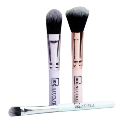 Pensula pentru machiaj IDC Institute Makeup Brush Set 3 pcs