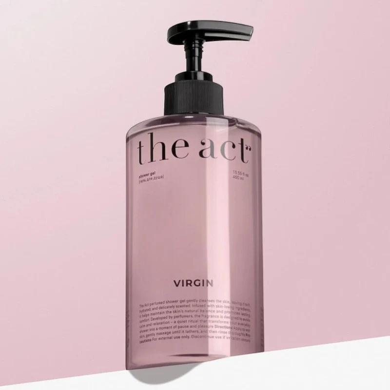 Гель для душа The Act Shower gel Virgin 460 ml 4
