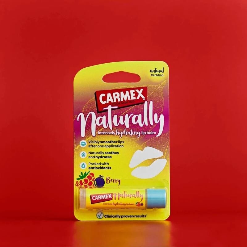Бальзам для губ CARMEX Stick Lips Balm Naturally Berry 3