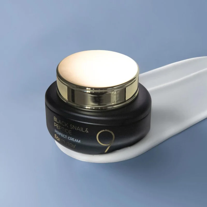 Крем для лица Farmstay Black Snail & Peptide 9 Perfect Cream 55 ml 4