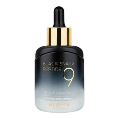 Сыворотка для лица Farmstay Black Snail & Peptide 9 Perfect Ampoule 35 ml