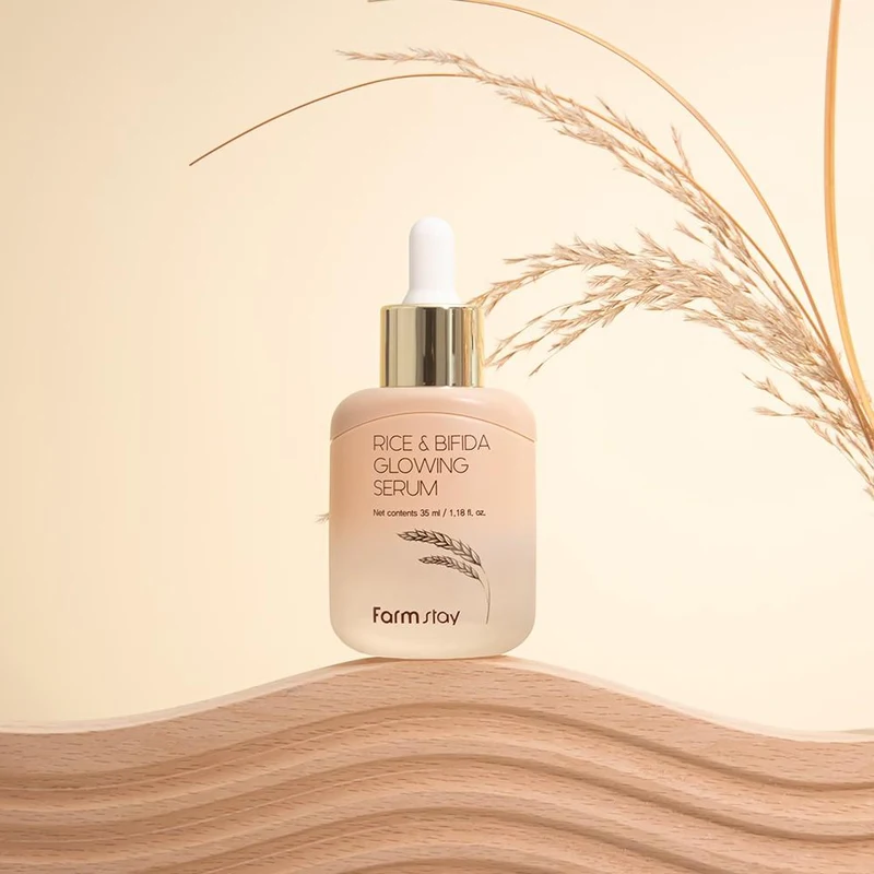 Сыворотка для лица Farmstay Rice & Bifida Glowing Serum 35 ml 2