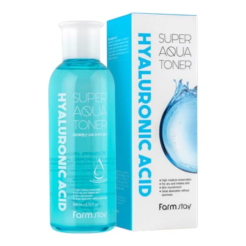 Тонер для лица Farmstay Hyaluronic Acid Super Aqua Toner 200 ml