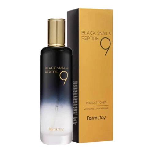 Тонер для лица Farmstay Black Snail & Peptide 9 Perfect Toner 120 ml