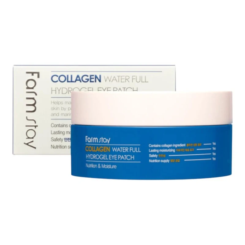 Патчи для глаз Farmstay Collagen Water Full Hydrogel Eye Patch 90g (60 pieces) 2