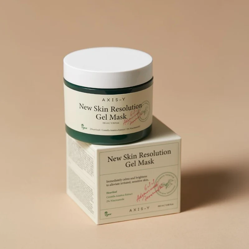 Masca de fata AXIS-Y New Skin Resolution Gel Mask 100 ml 3