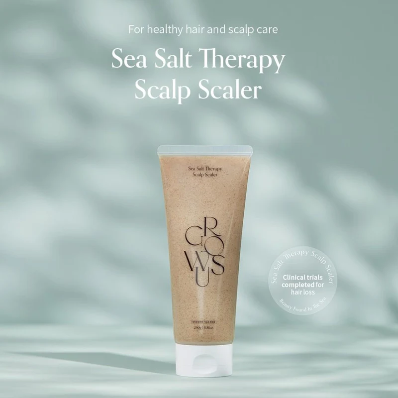 Exfoliant p/u scalp Growus Sea Salt Therapy Scalp Scaler 250 gr 3