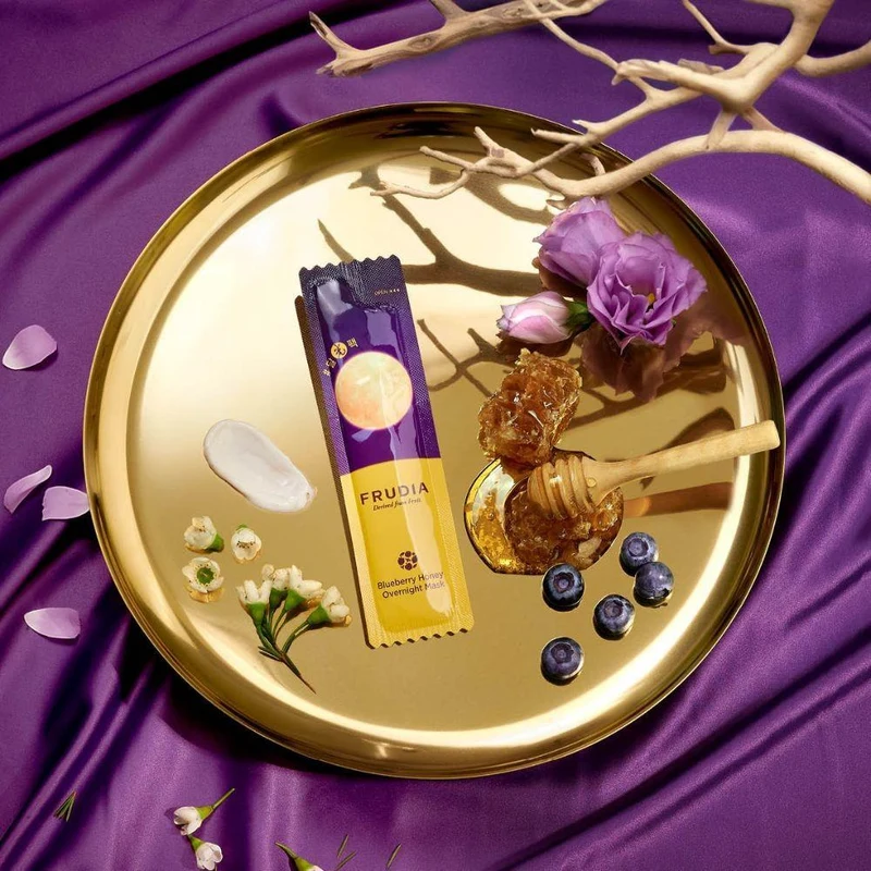 Маска для лица Frudia Blueberry Honey Overnight Mask 20 pcs 3