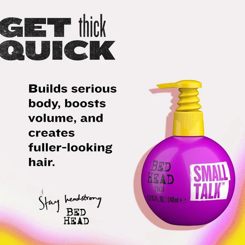 Crema modelatoare p/u par TIGI Bed Head Small Talk Thickening Cream 240 ml 2