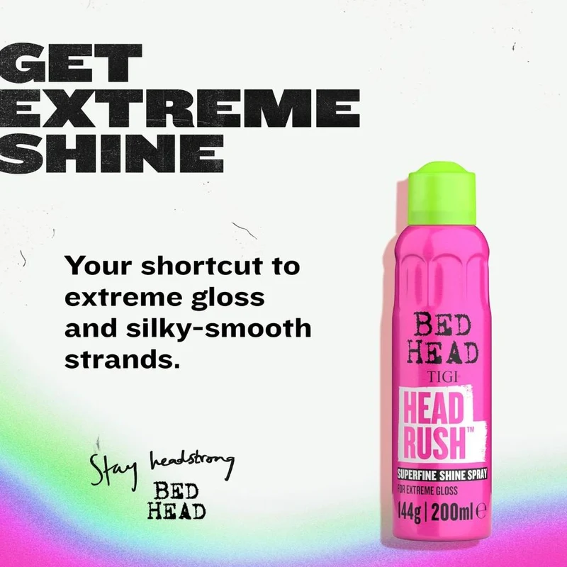 Fixativ pentru păr Tigi Bed Head Rush Shine Hair Spray 200 ml 2