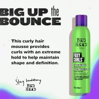 Spumă pentru păr Tigi Bed Head Foxy Curls Hair Mousse 250 ml 2
