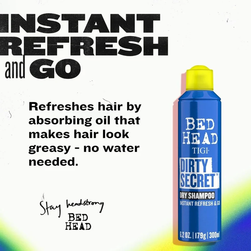 Сухой шампунь Tigi Bed Head Dirty Secret™ Instant Refresh Dry Shampoo 300 ml 2
