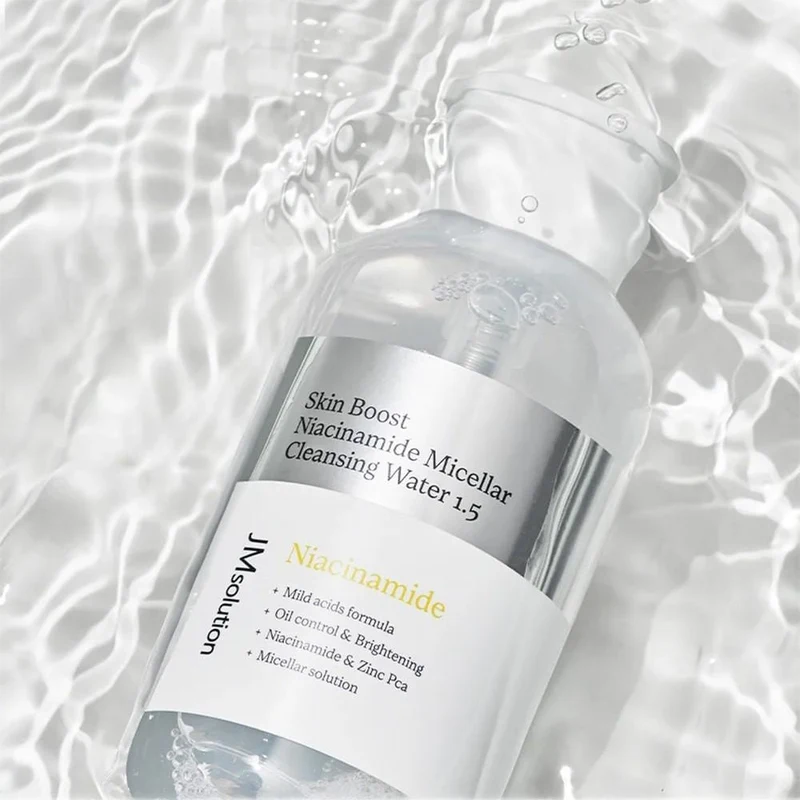 Мицеллярная вода JMsolution Skin Boost Niacinamide Micellar Cleansing Water 1.5 500ml 2
