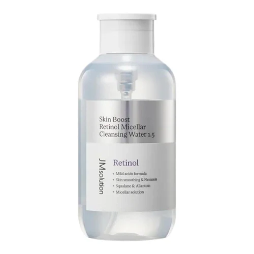 Мицеллярная вода JMsolution Skin Boost Retinol Micellar Cleansing Water 1.5 500ml