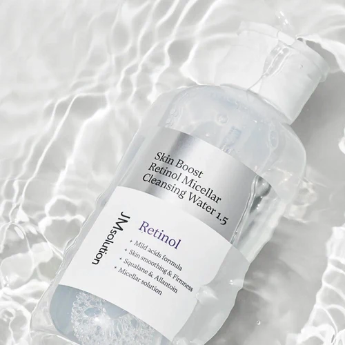 Мицеллярная вода JMsolution Skin Boost Retinol Micellar Cleansing Water 1.5 500ml
