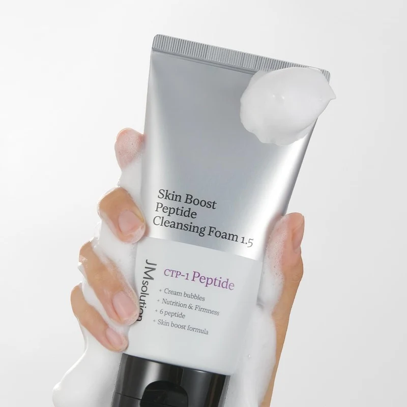 Spuma p/u curatarea fetei JMsolution Skin Boost Peptide Cleansing Foam 1.5 150ml 2