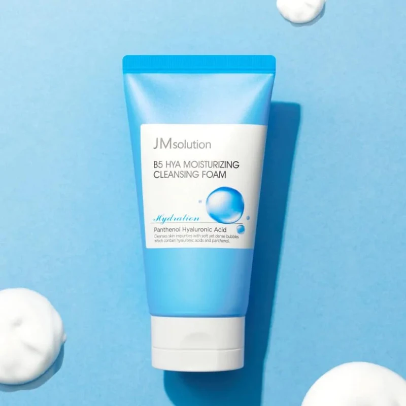 Пенка для очищения лица JMsolution - B5 Hya Moisturizing Cleansing Foam 150ml 2