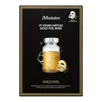Маска для лица JMsolution V9 Vitamin Ampoule Gold Foil Mask