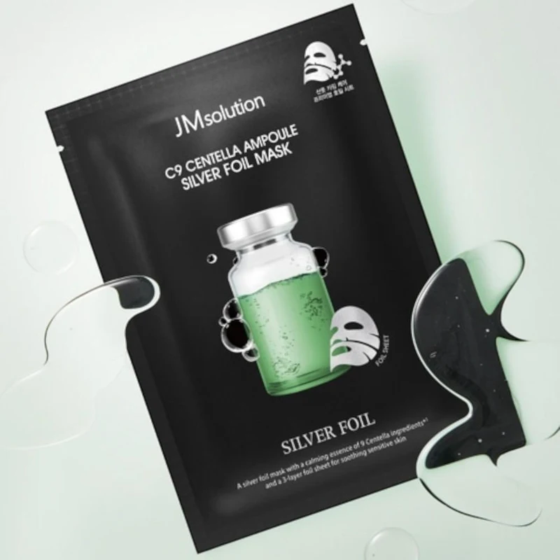 Masca de fata JMsolution C9 Centella Ampoule Silver Foil Mask 2