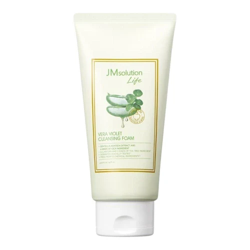 Spuma p/u curatarea fetei JMsolution Foam Cleansing Life Vera Violet 300ml