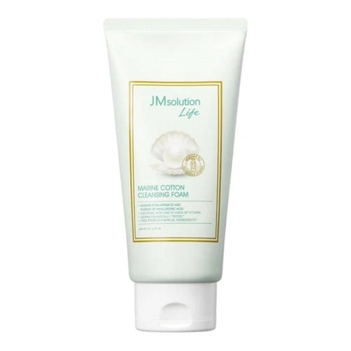 Spuma p/u curatarea fetei JMsolution Life Marine Cotton Cleansing Foam 300ml