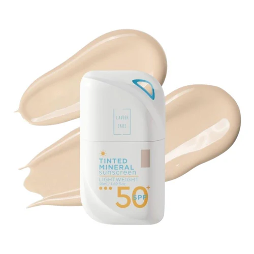 Crema cu protectie solara Lavish Care Tinted Mineral Sunscreen Lightweight SPF50