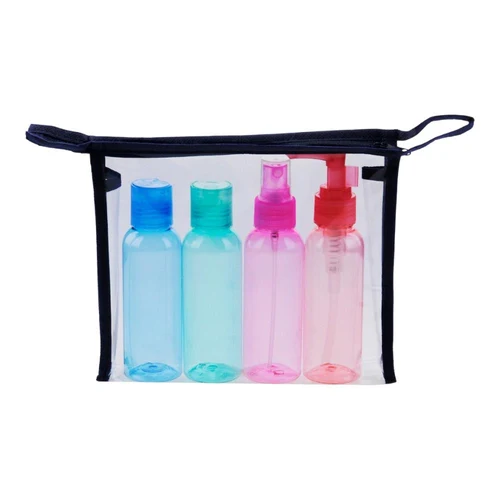 Косметичка KillyS Cosmetic Bag with Colored Bottles Set