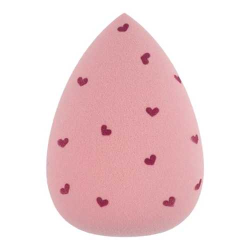 Burete aplicator pentru fond de ten KillyS Bloom Pop 3D Makeup Sponge - Heart Motif