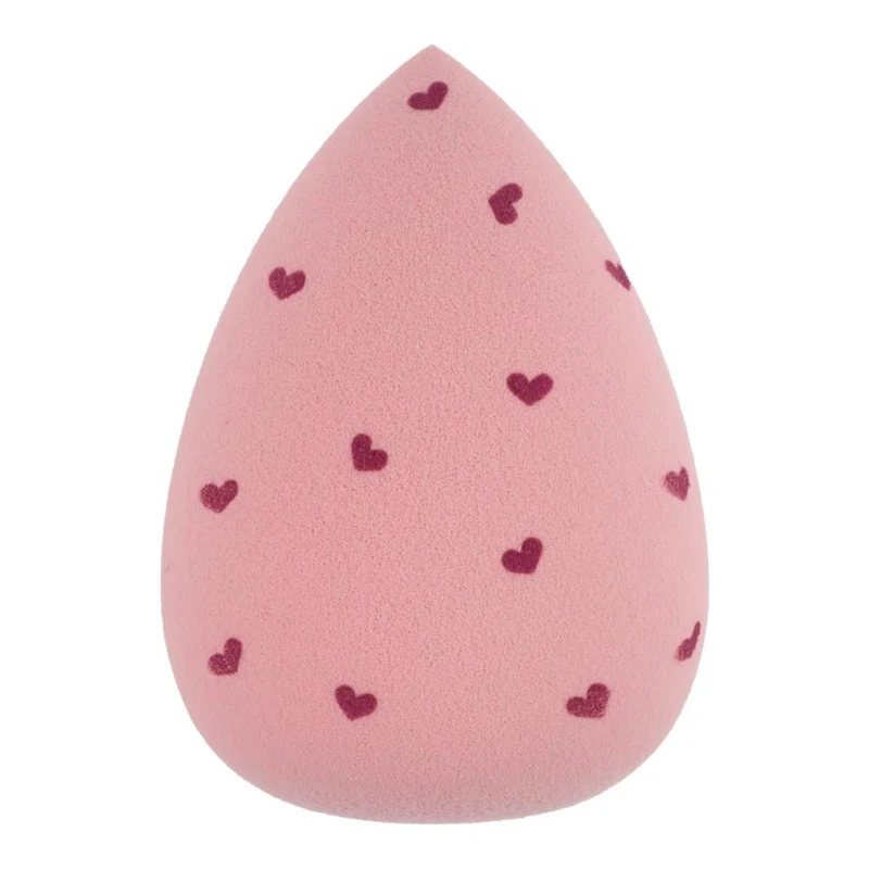 Burete aplicator pentru fond de ten KillyS Bloom Pop 3D Makeup Sponge - Heart Motif 2