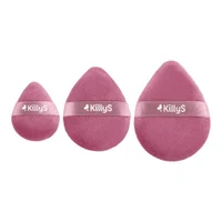 Aplicator p/u machiaj KillyS Flawless Effect Makeup Puff set 3 pcs. 2