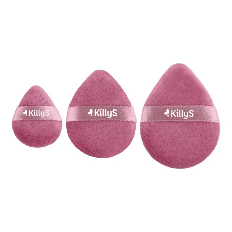 Aplicator p/u machiaj KillyS Flawless Effect Makeup Puff set 3 pcs. 2