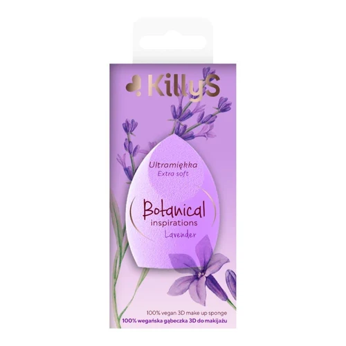 Burete aplicator pentru fond de ten KillyS Botanical Inspiration 3D Makeup Sponge - Lavender