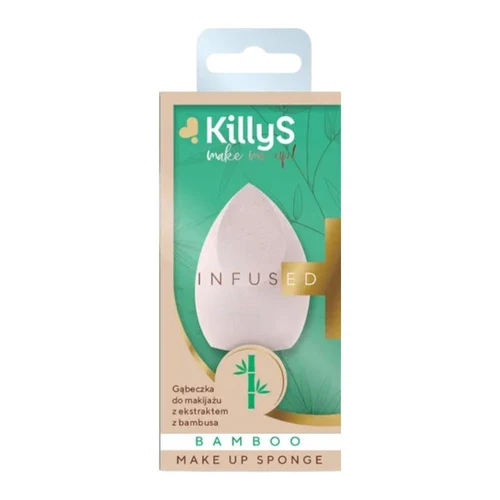 Burete aplicator pentru fond de ten KillyS 3D Make Sponge Infused Bamboo