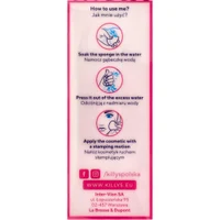 Burete aplicator pentru fond de ten KillyS 3D Makeup Sponge - Pink 4
