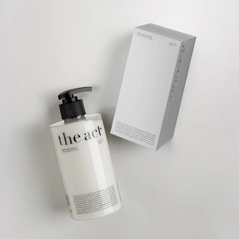 Гель для душа The Act Shower Gel Coconut & Vanilla, 300 ml 3