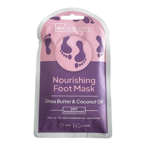 Masca p/u picioare IDC Institute Nourishing Foot Sock with Shea Butter and Coconut