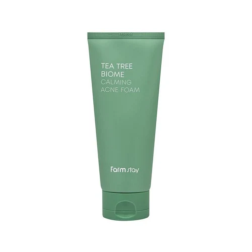 Пенка для очищения лица FarmStay Tea Tree Biome Calming Acne Foam 180 ml