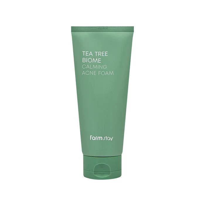 Spuma p/u curatarea fetei Farmstay Tea Tree Biome Calming Acne Foam 180ml 3