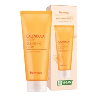 Spuma p/u curatarea fetei Farmstay Calendula Relief Cleansing Foam 180 ml
