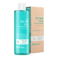 Tonic p/u fata Farmstay Vegan Tea Tree Cica Relaxing Toner 400 ml