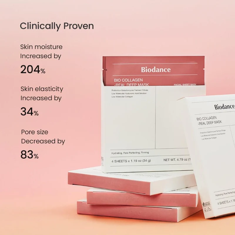 Маска для лица Biodance Bio-Collagen Real Deep Mask 4