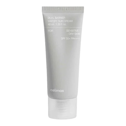 Protecție solară pentru față Celimax Dual Barrier Watery Sun Cream SPF50+ PA++++ 40 ml