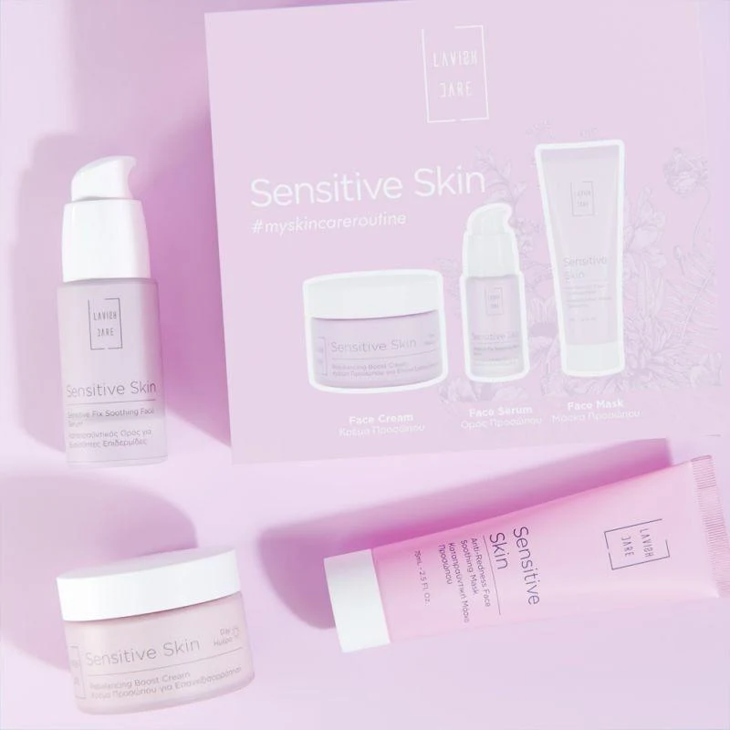 Набор для ухода за лицом Lavish Care Skin Care Essentials Triplet Sensitive Skin 3