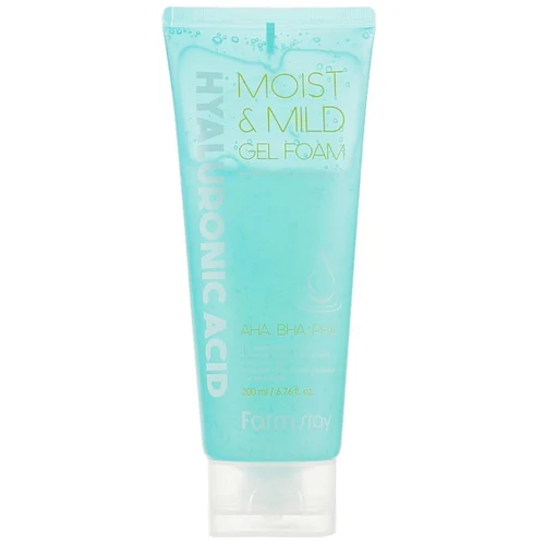 Пенка для очищения лица FarmStay Hyaluronic Acid Moist & Mild Gel Foam 200ml