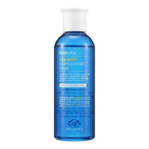 Тонер для лица FarmStay Collagen Water Full Moist Toner 200ml