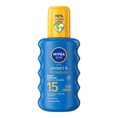 Lotiune cu protectie solara Nivea Sun Protect Spray SPF15 200ml
