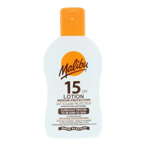 Солнцезащитный лосьон Malibu Lotion SPF15 200ml