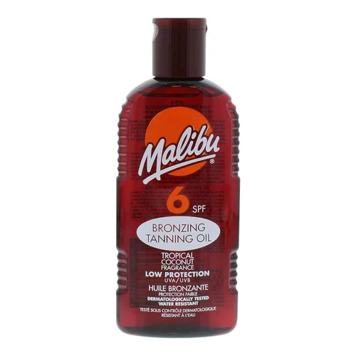 Масло для загара Malibu Bronzing Tanning Oil SPF6 200ml